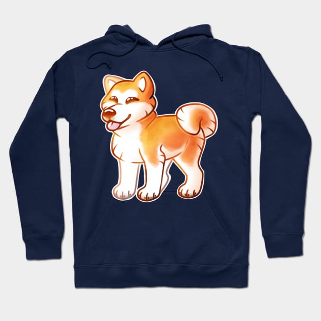 Akita Inu Hoodie by leashonlife